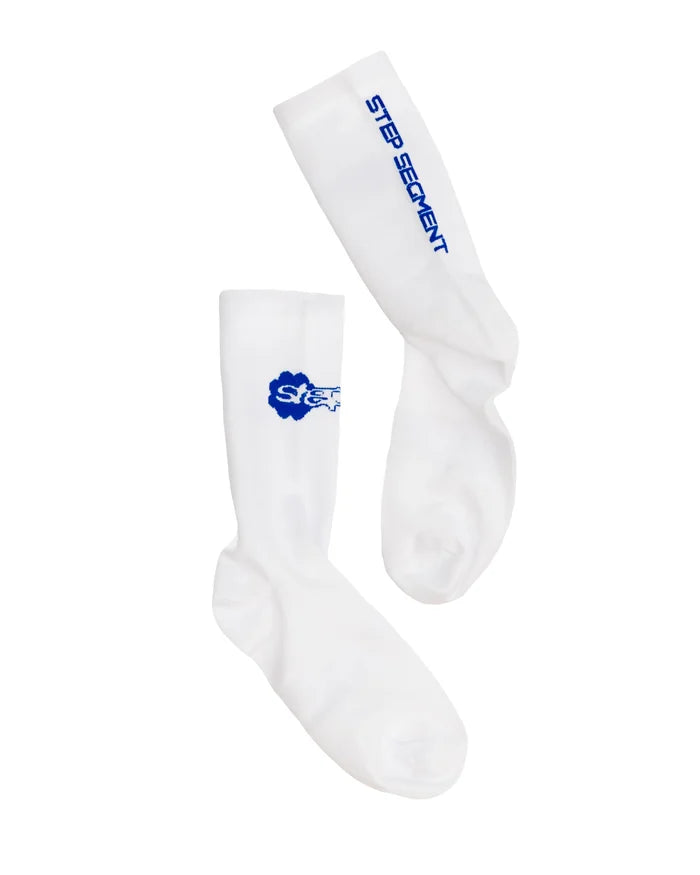 Segment Socks White 2 Pack